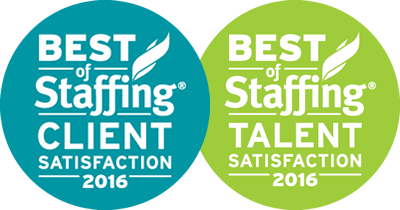 Best of Staffing Client / Talent Satisfaction 2016