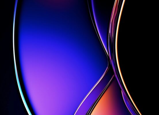 3d fluid abstract multicolor design