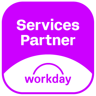 purple Workday services partner badge