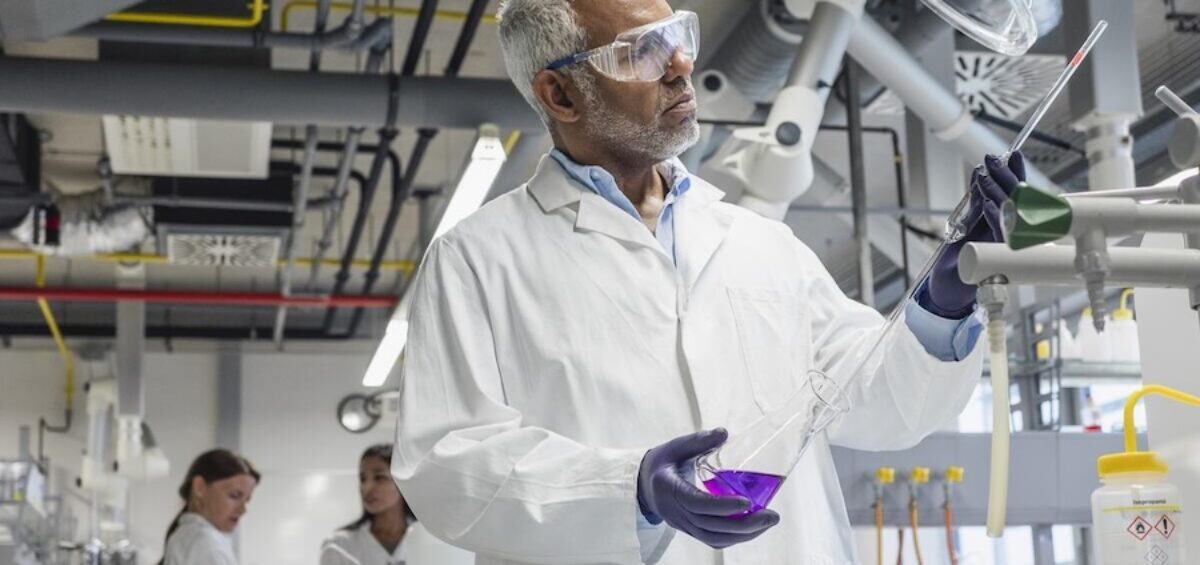 scientist in a lab