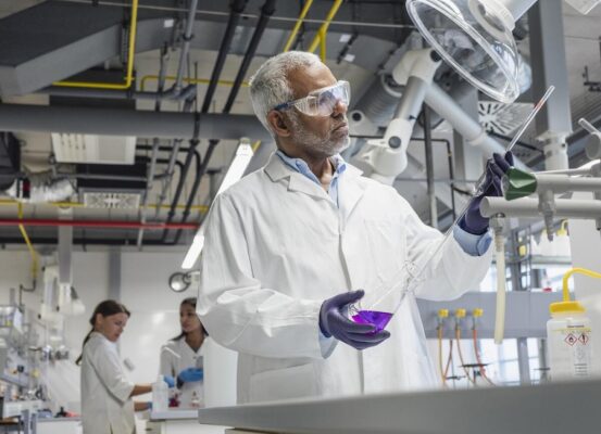 scientist in a lab