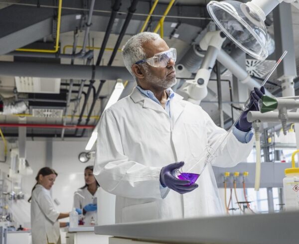 scientist in a lab